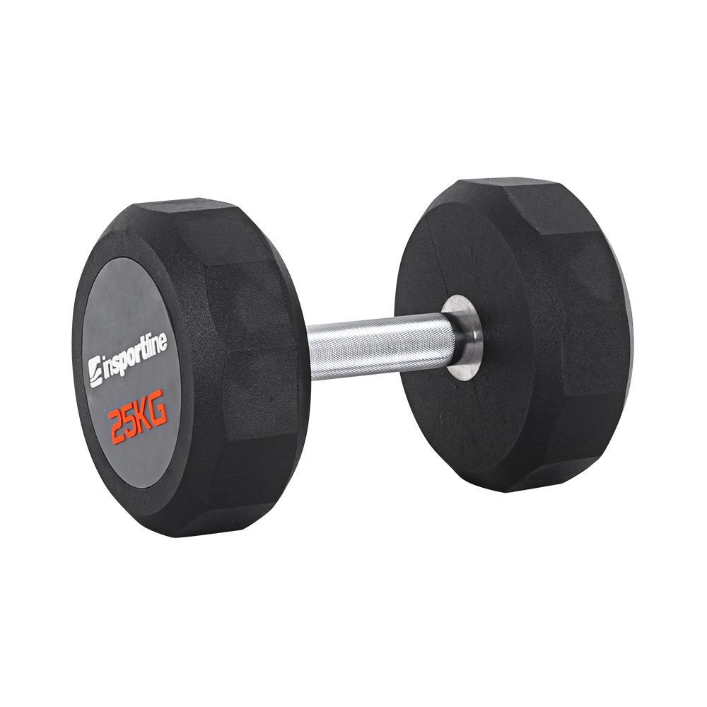 inSPORTline Jednoruční činka  Profi CPU 25kg