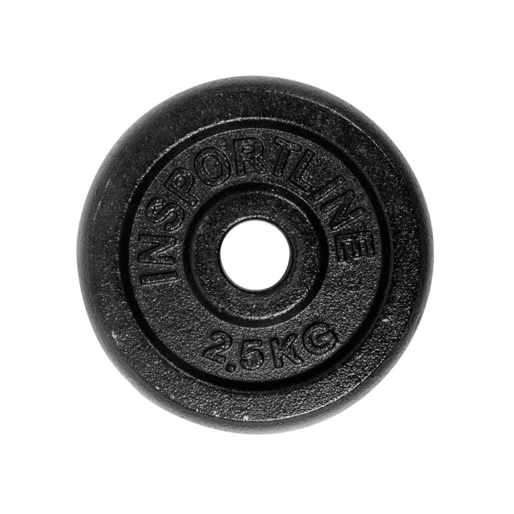 inSPORTline Litinový kotouč  Castblack 2,5 kg 30mm