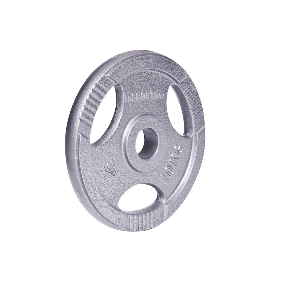 inSPORTline Litinový olympijský kotouč  Hamerton 10 kg 50 mm