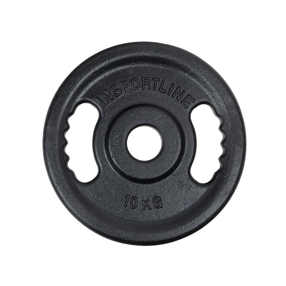 inSPORTline Litinový olympijský kotouč  Castblack OL 10 kg 50mm