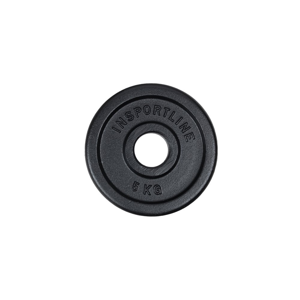 inSPORTline Litinový olympijský kotouč  Castblack OL 5 kg 50mm