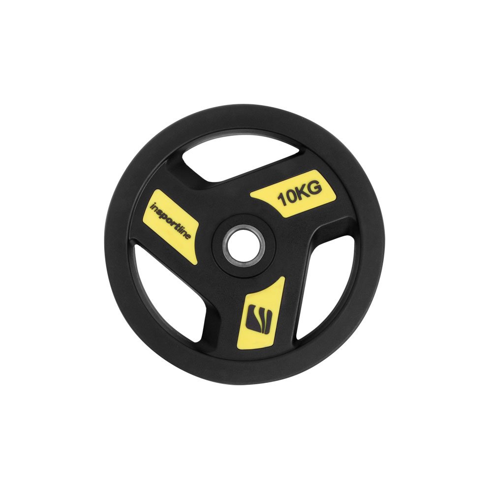inSPORTline Pogumovaný kotouč  Herk 10 kg 30 mm