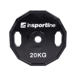 inSPORTline Pogumovaný kotouč  Ruberton 20 kg 30 mm