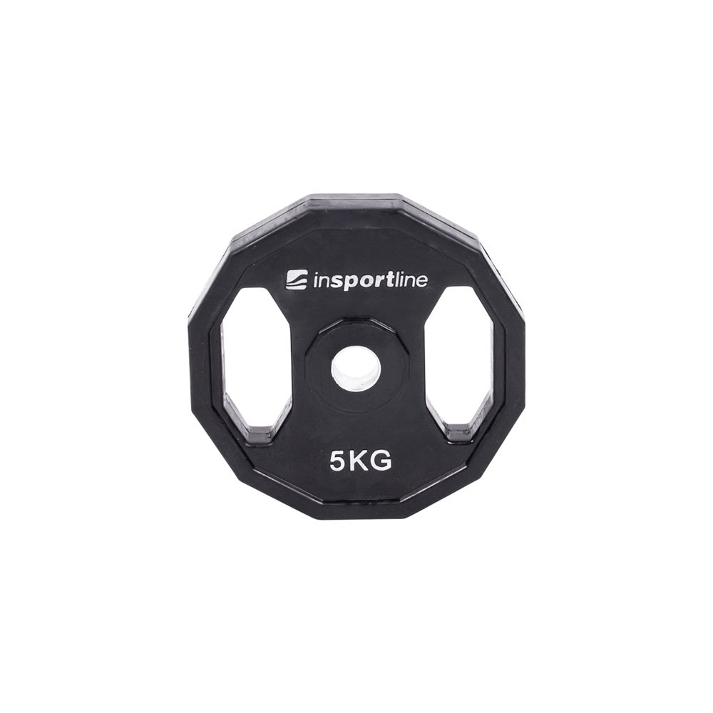inSPORTline Pogumovaný kotouč  Ruberton 5 kg 30 mm