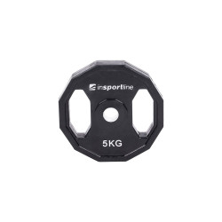 inSPORTline Pogumovaný kotouč  Ruberton 5 kg 30 mm