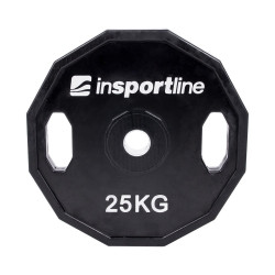 inSPORTline Pogumovaný kotouč  Ruberton 25 kg 30 mm