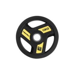 inSPORTline Pogumovaný olympijský kotouč  Herk OL 10 kg 50 mm