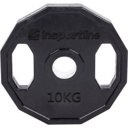 inSPORTline Pogumovaný olympijský kotouč  Ruberton 10 kg 50 mm