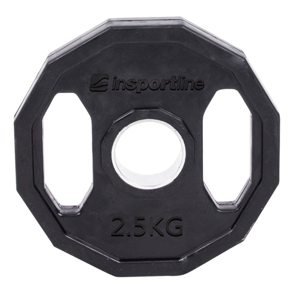 inSPORTline Pogumovaný olympijský kotouč  Ruberton 2,5 kg 50 mm
