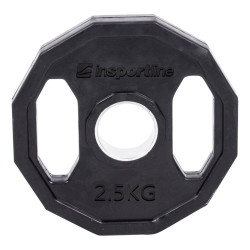 inSPORTline Pogumovaný olympijský kotouč  Ruberton 2,5 kg 50 mm