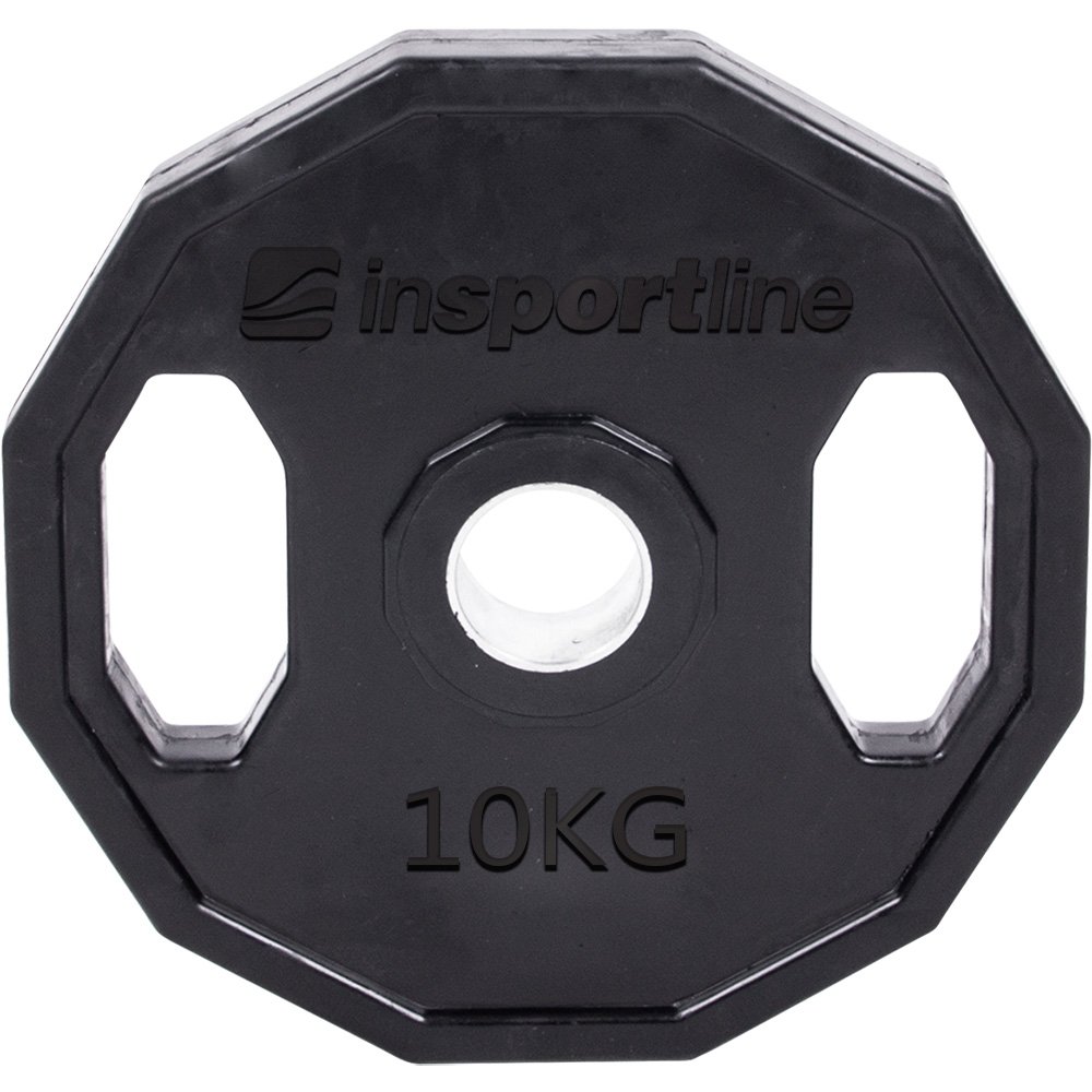 inSPORTline Pogumovaný olympijský kotouč  Ruberton 10 kg 50 mm
