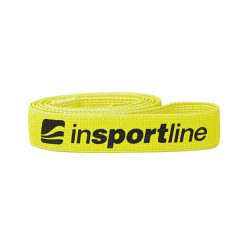 inSPORTline Posilovací guma Rand Medium 208x3,3 cm / 6 kg fluo žlutá