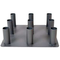 inSPORTline Stojan na olympijské tyče  BR5001, 9x50mm otvor