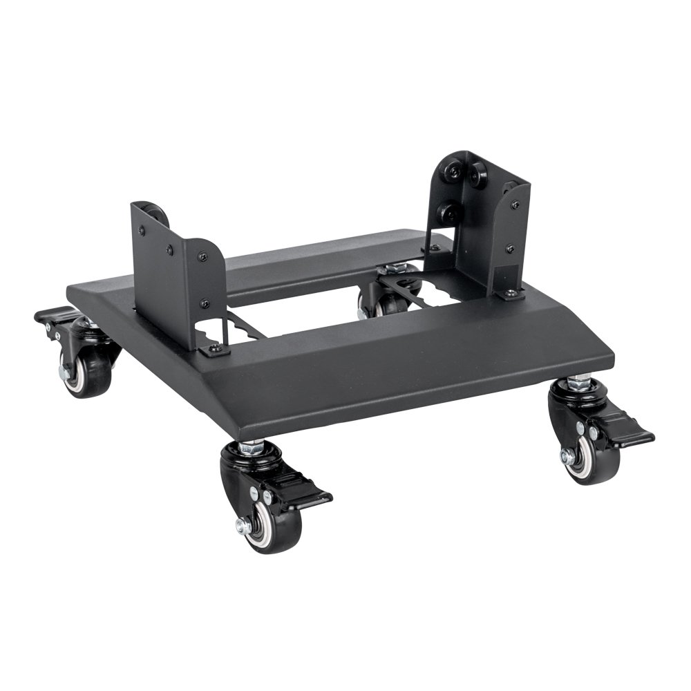 inSPORTline Stojan s kolečky pro infračervený LED panel Brister černá