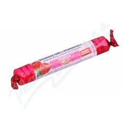 INTACT rolička hroznový cukr s vitamín C - malina 40 g