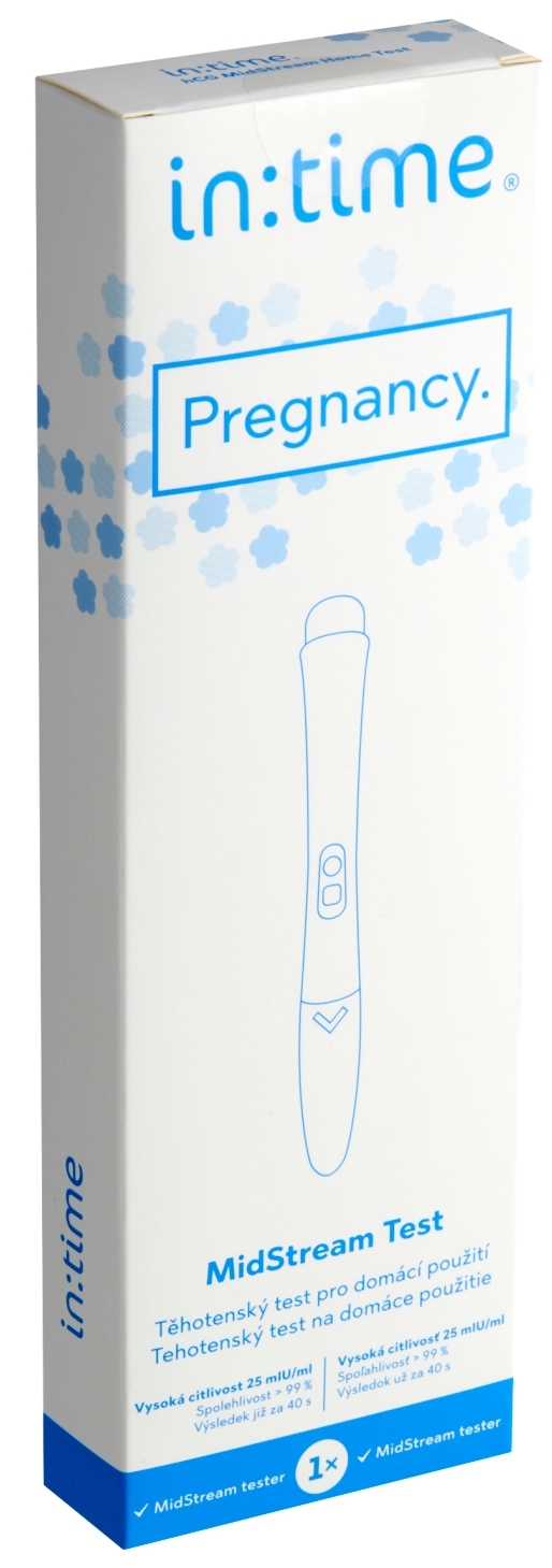 INTIME Pregnancy MidStream těhotenský test