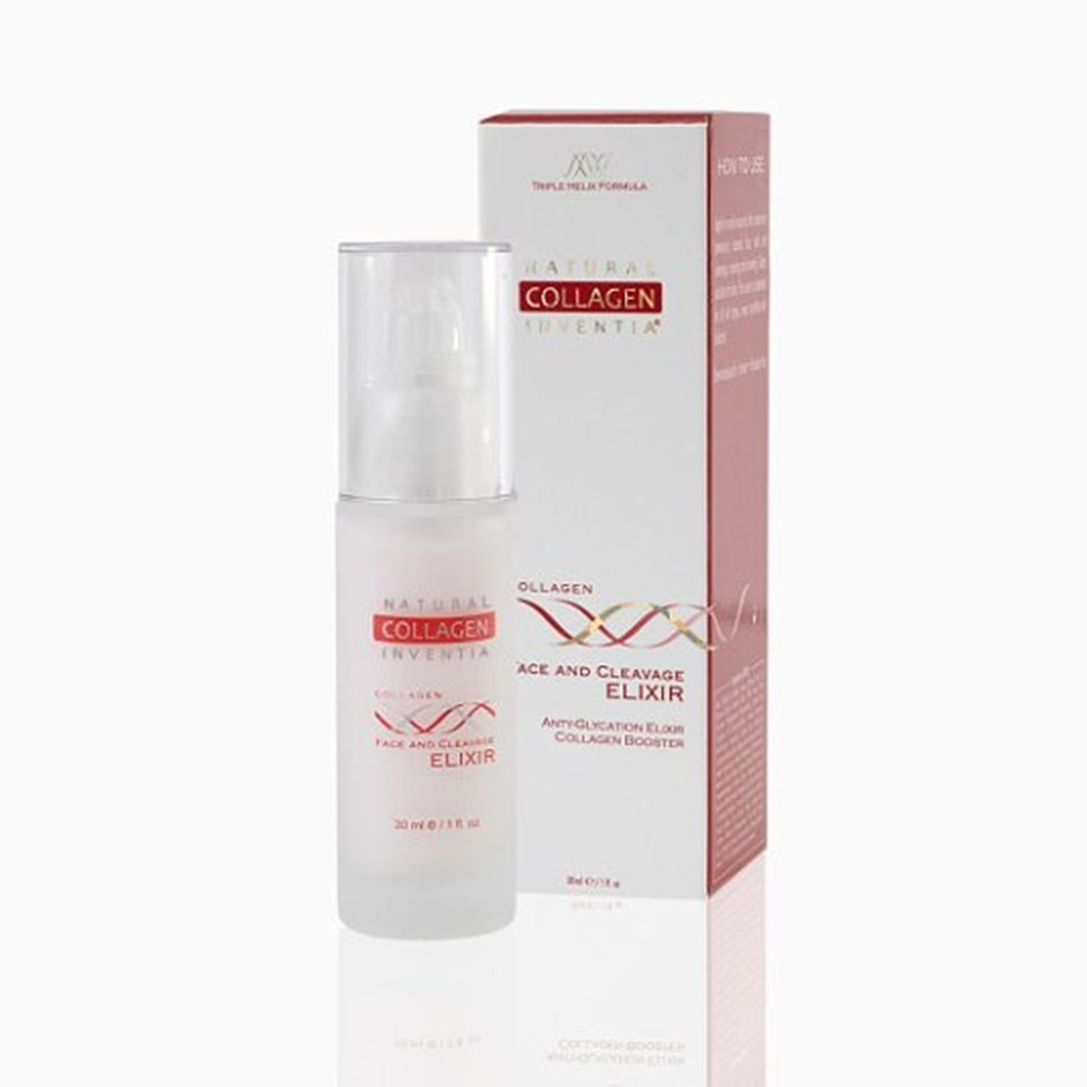 INVENTIA Živý přírodní kolagen elixír na tvář a dekolt 30 ml