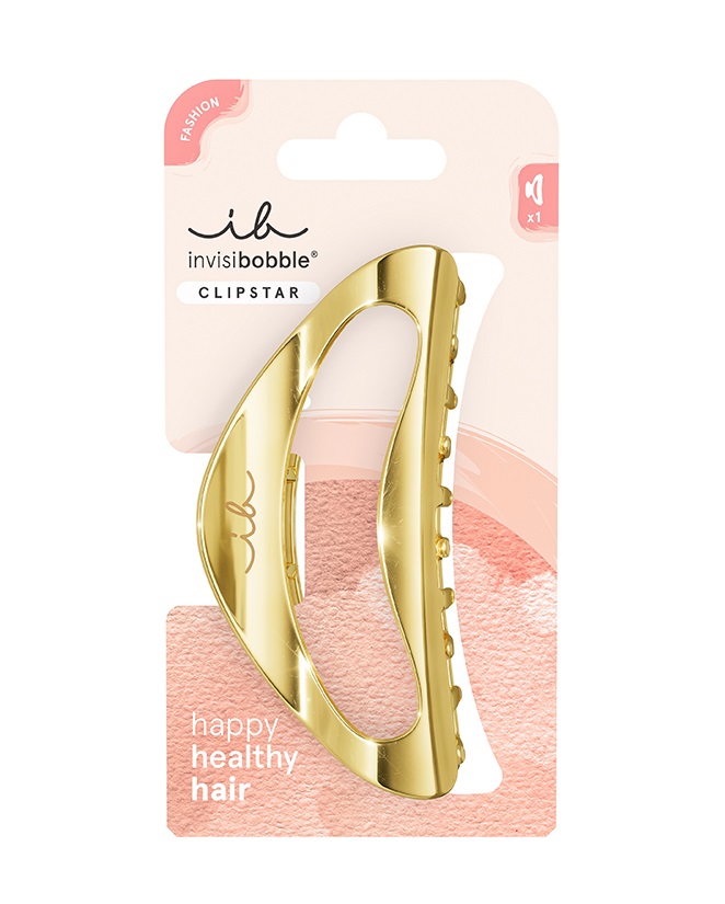 Invisibobble Clipstar Gold Deluxe skřipec do vlasů 1 ks