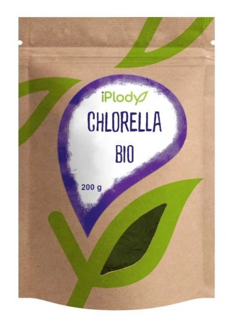 iPlody Chlorella prášek BIO 200 g