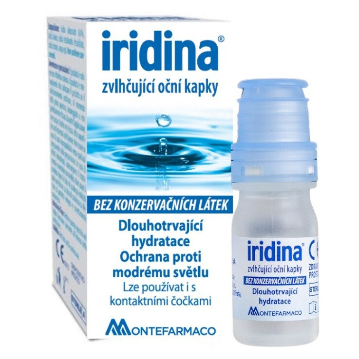 IRIDINA Zlhčující oční kapky 10 ml