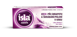 Isla Cassis bylinné pastilky 30 pastilek