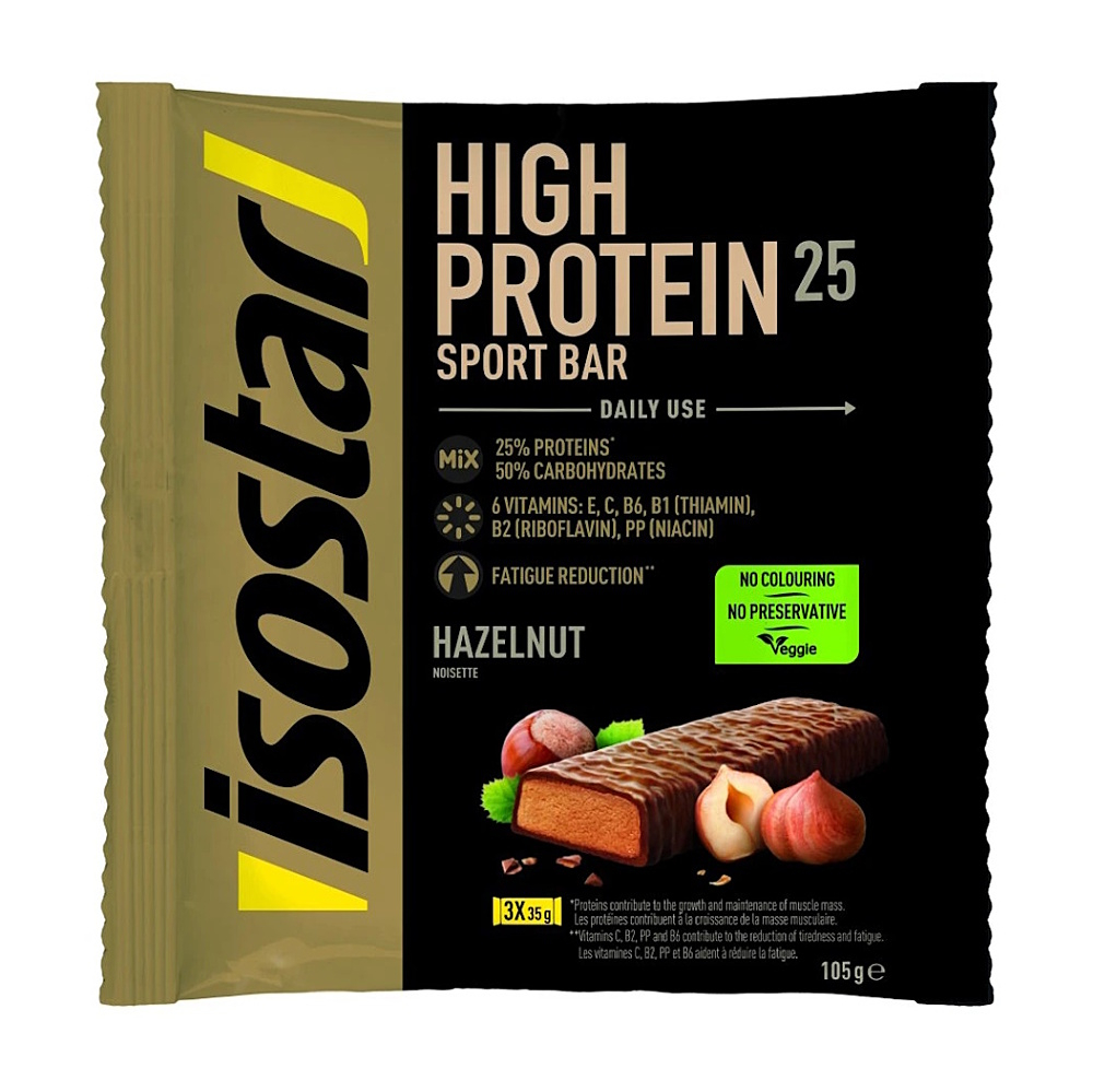 ISOSTAR Protein 25% bar tyčinka lískový ořech 35 g