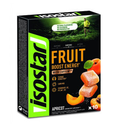 ISOSTAR Želé fruit boost coffein meruňka 10 x 10 g