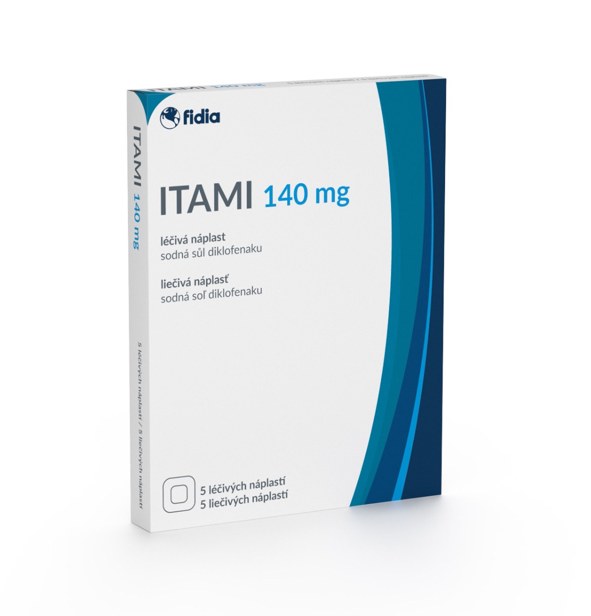 ITAMI 140 mg léčivá náplast 5 ks