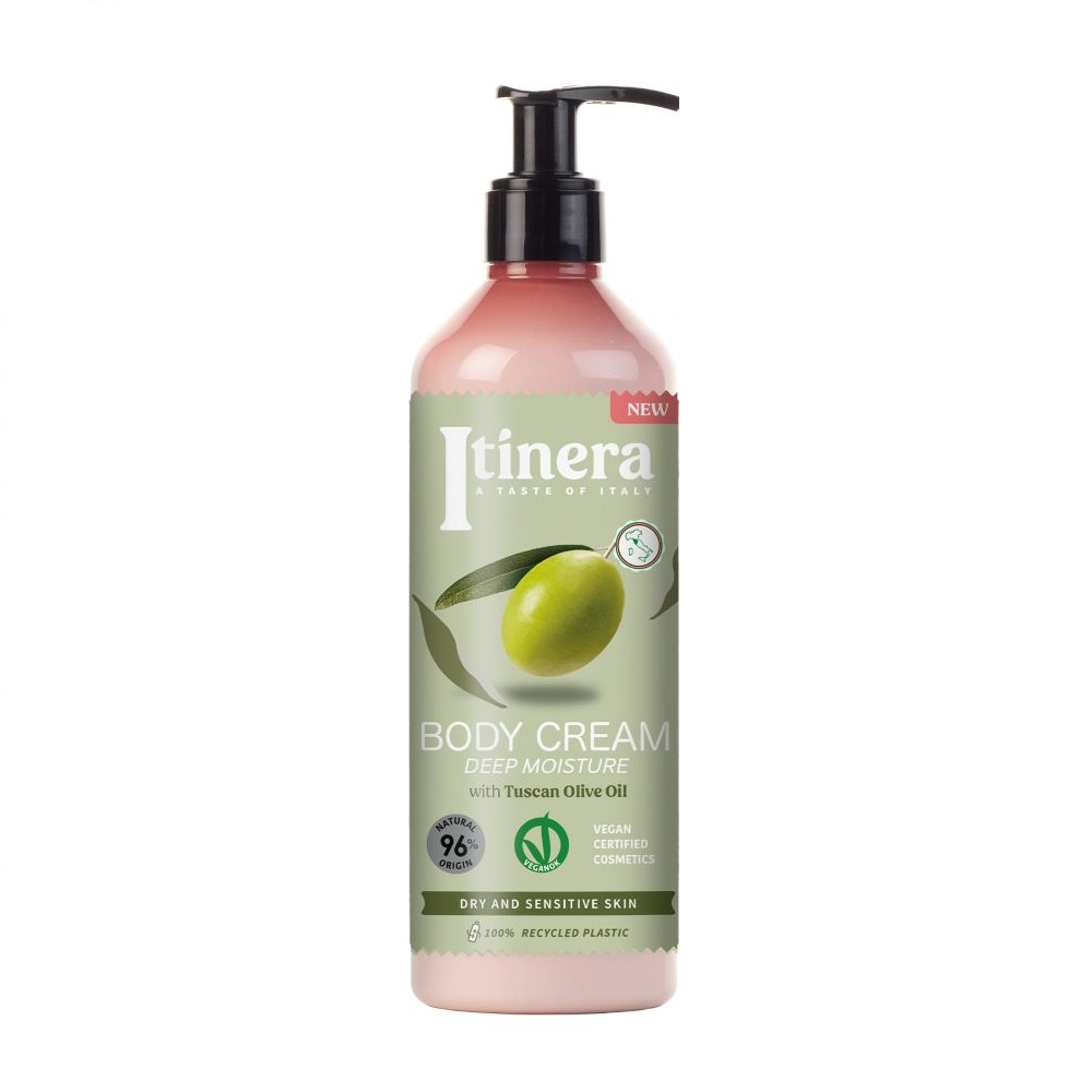 Itinera Hydratační tělový krém Olivový olej z Toskánska 370 ml