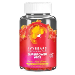 IVYBEARS Superpower kids vitamíny pro děti 60 kusů