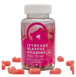IVYBEARS Vlasové vitamíny pro ženy 60 kusů