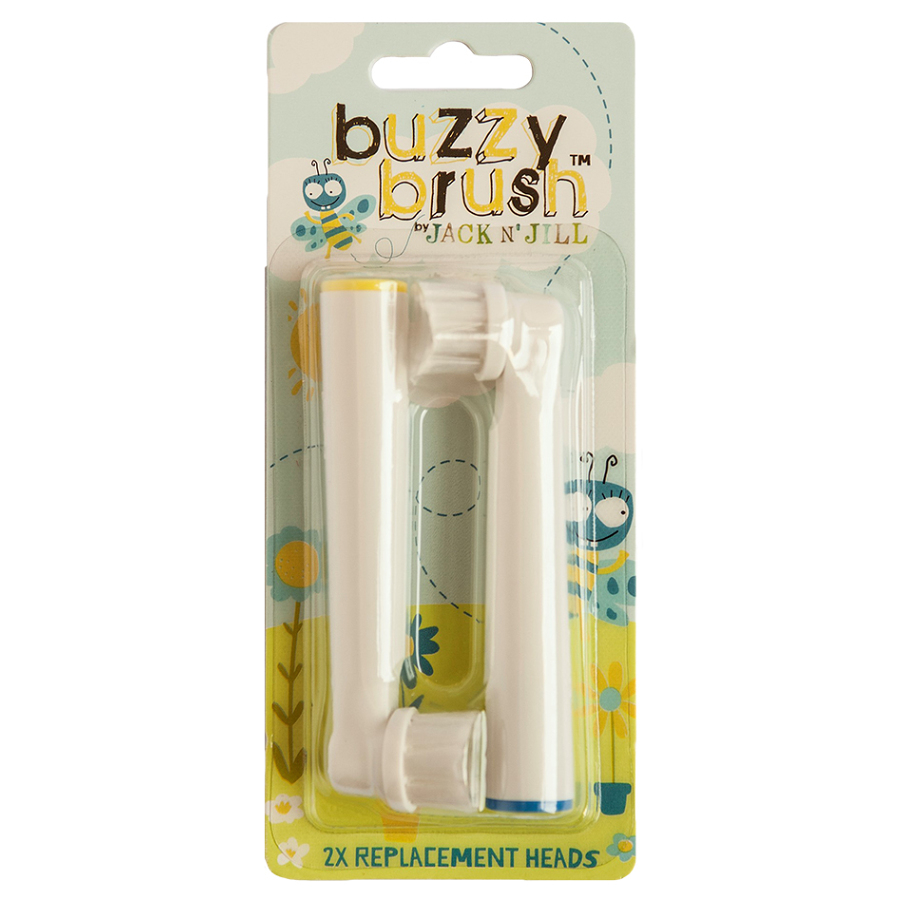 JACK N´ JILL náhradní hlavice na Buzzy Brush 2 ks