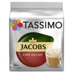 JACOBS TASSIMO Cafe au lait kapsle 16 kusů