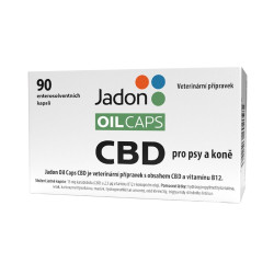 Jadon CBD pro psy a koně Oil caps 90 kapslí