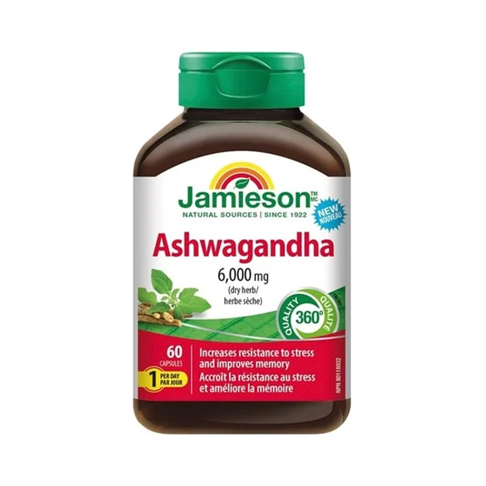 JAMIESON Ashwagandha 60 kapslí