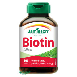 JAMIESON Biotin 250 mcg 100 tablet