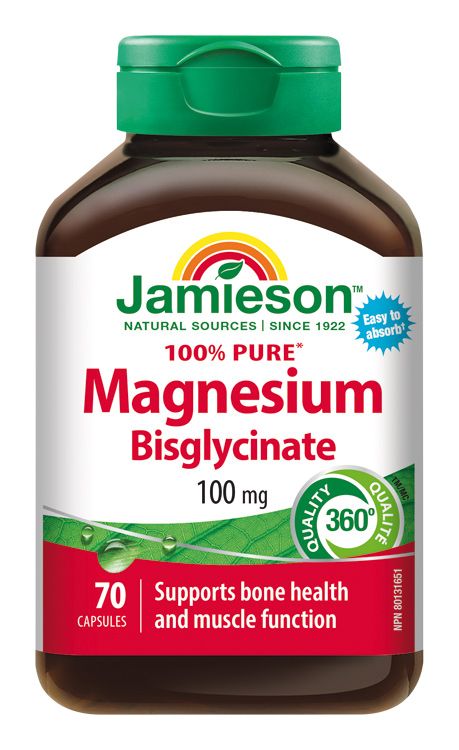 Jamieson Hořčík bisglycinát 100 mg 70 kapslí