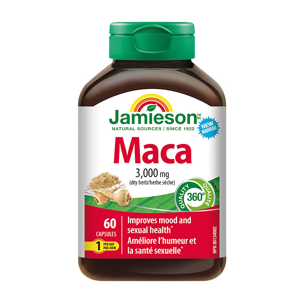 JAMIESON Maca 3000 mg 60 kapslí