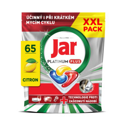 Jar Platinum Plus Lemon kapsle do myčky 65 ks