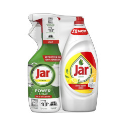 Jar Power Spray 3v1 Lemon a Prostředek na nádobí Lemon 500 + 900 ml