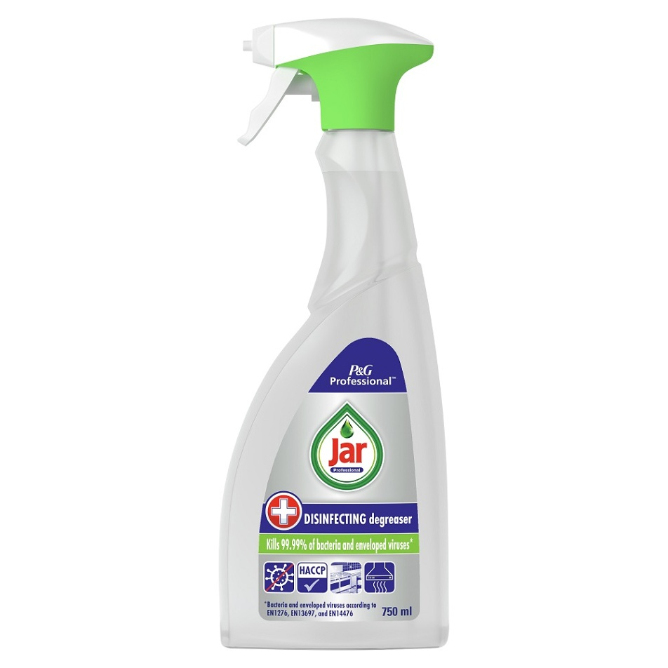 JAR Professional Dezinfekční odmašťovač pro kontakt s potravinami 750 ml