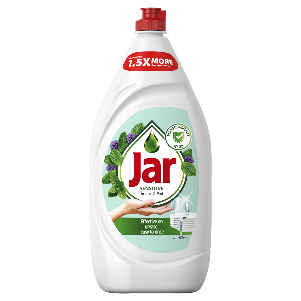 JAR Sensitive Tea Tree & Mint na nádobí 1350 ml