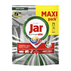 JAR Tablety do myčky Platinum Plus All-in-One Yellow maxi 71 kusů