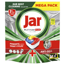 JAR Tablety do myčky Platinum Plus Yellow 102 kusů