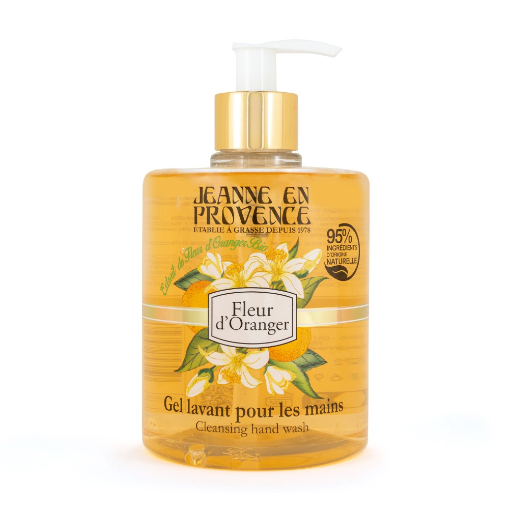 Jeanne en Provence Tekuté mýdlo na ruce Pomerančový květ 500 ml