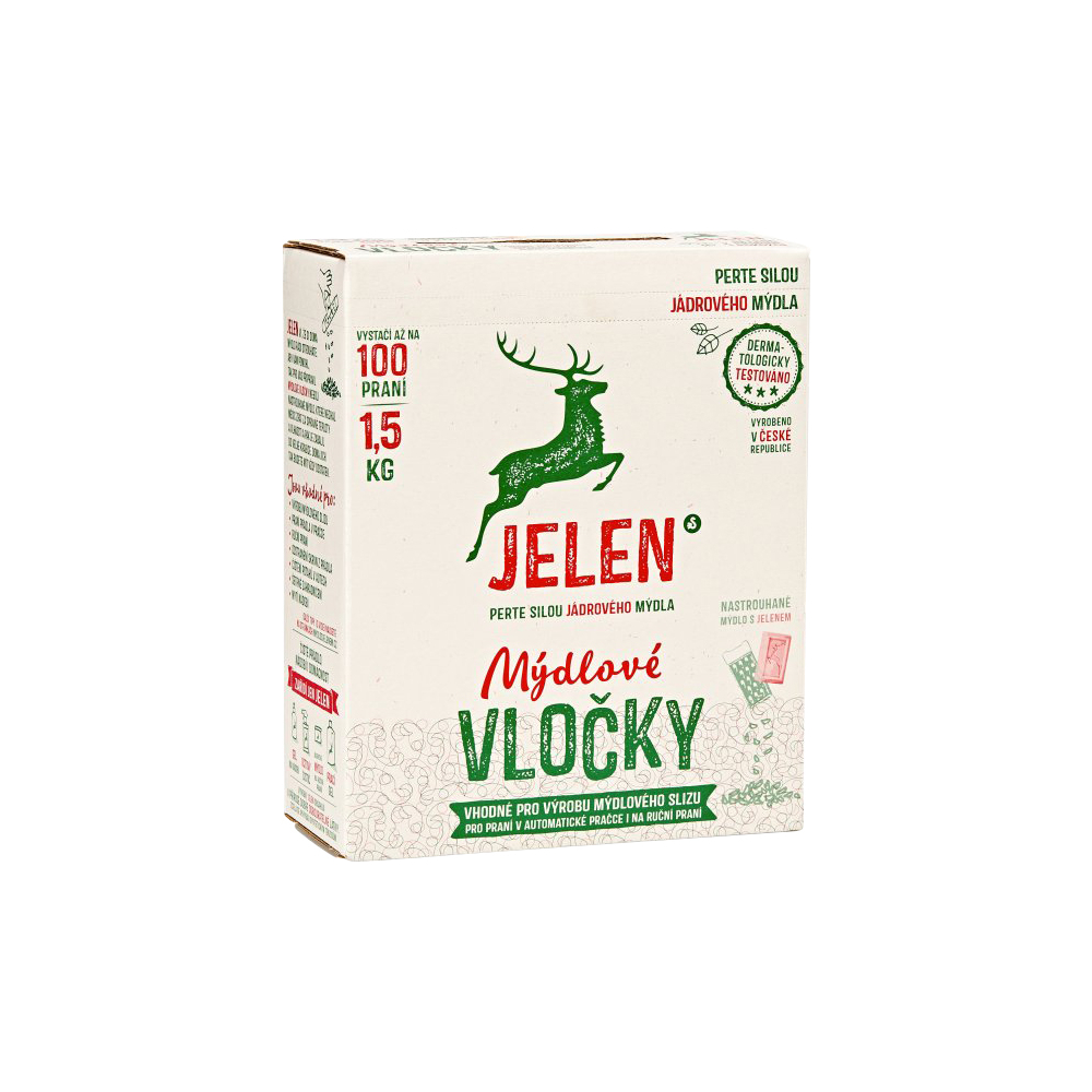JELEN Mýdlové vločky 1.5 kg