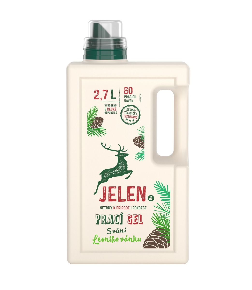 Jelen Prací gel s vůní lesní vánek 2,7 l