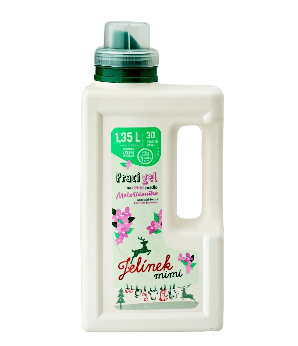 Jelínek mimi Prací gel mateřídouška 1,35 l