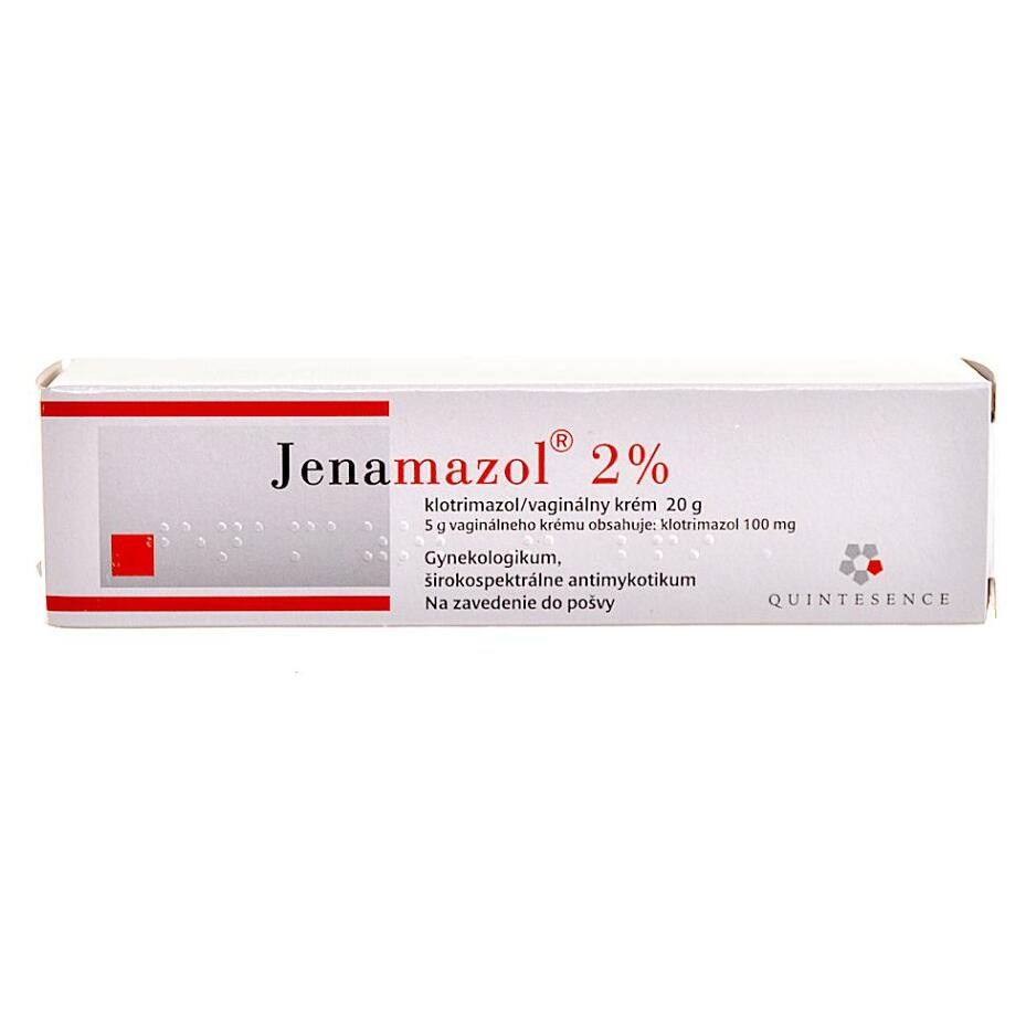 JENAMAZOL 2% Poševní krém s aplikátorem 20 g