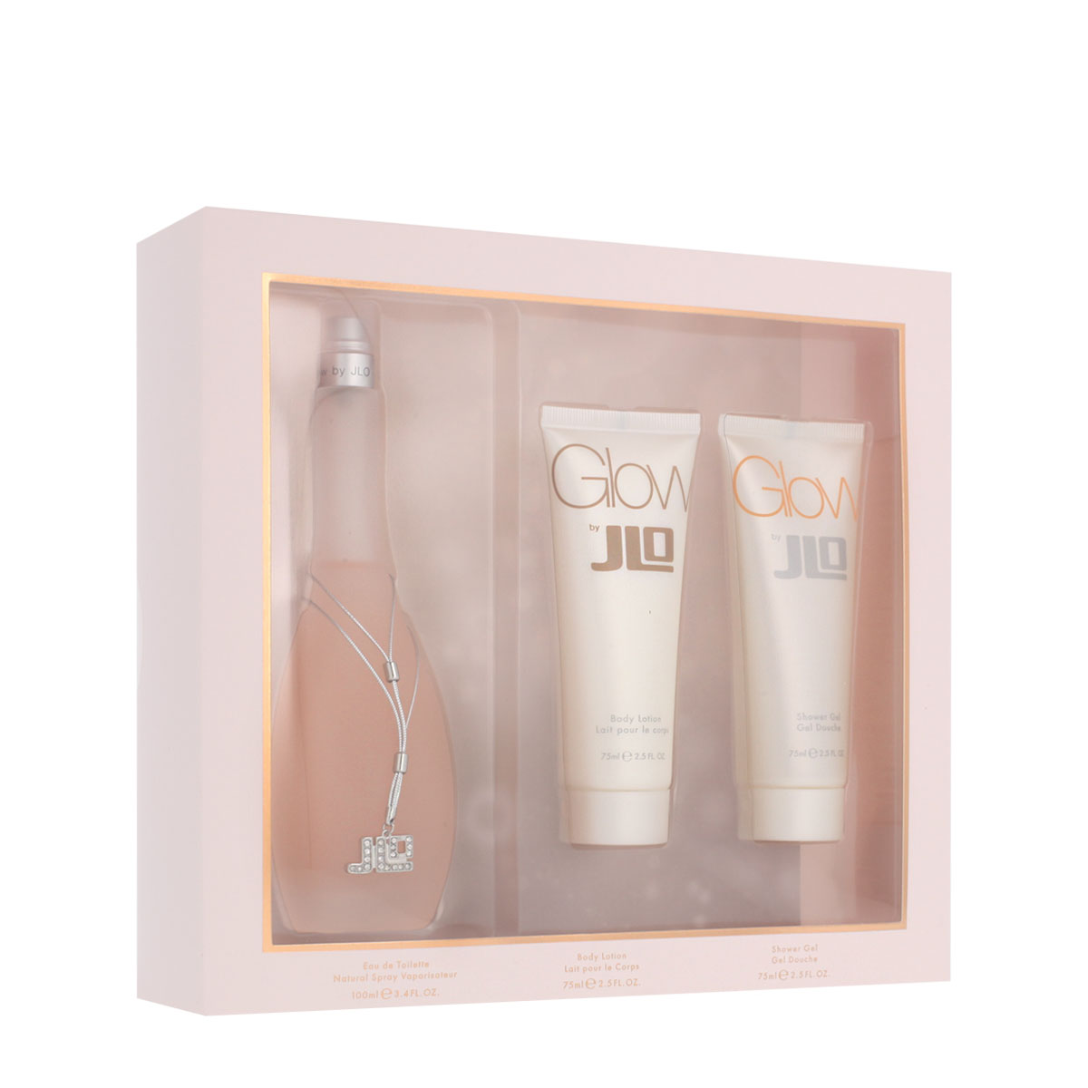 Jennifer Lopez Glow EDT 100 ml + SG 75 ml + BL 75 ml W